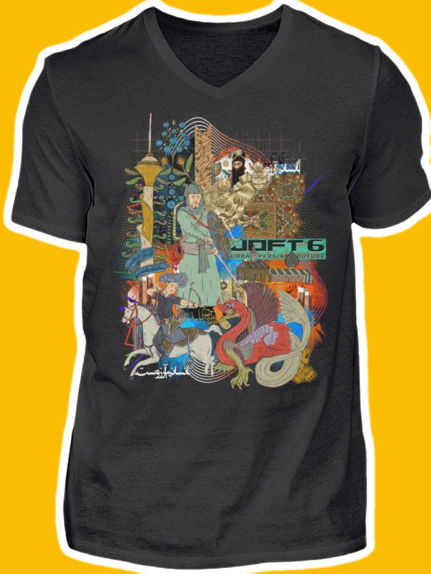 0014-Milad - Men V-Neck Shirt