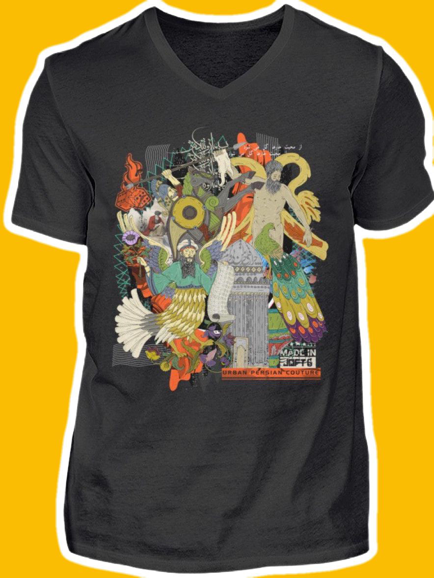 0013-Tavus - Men V-Neck Shirt