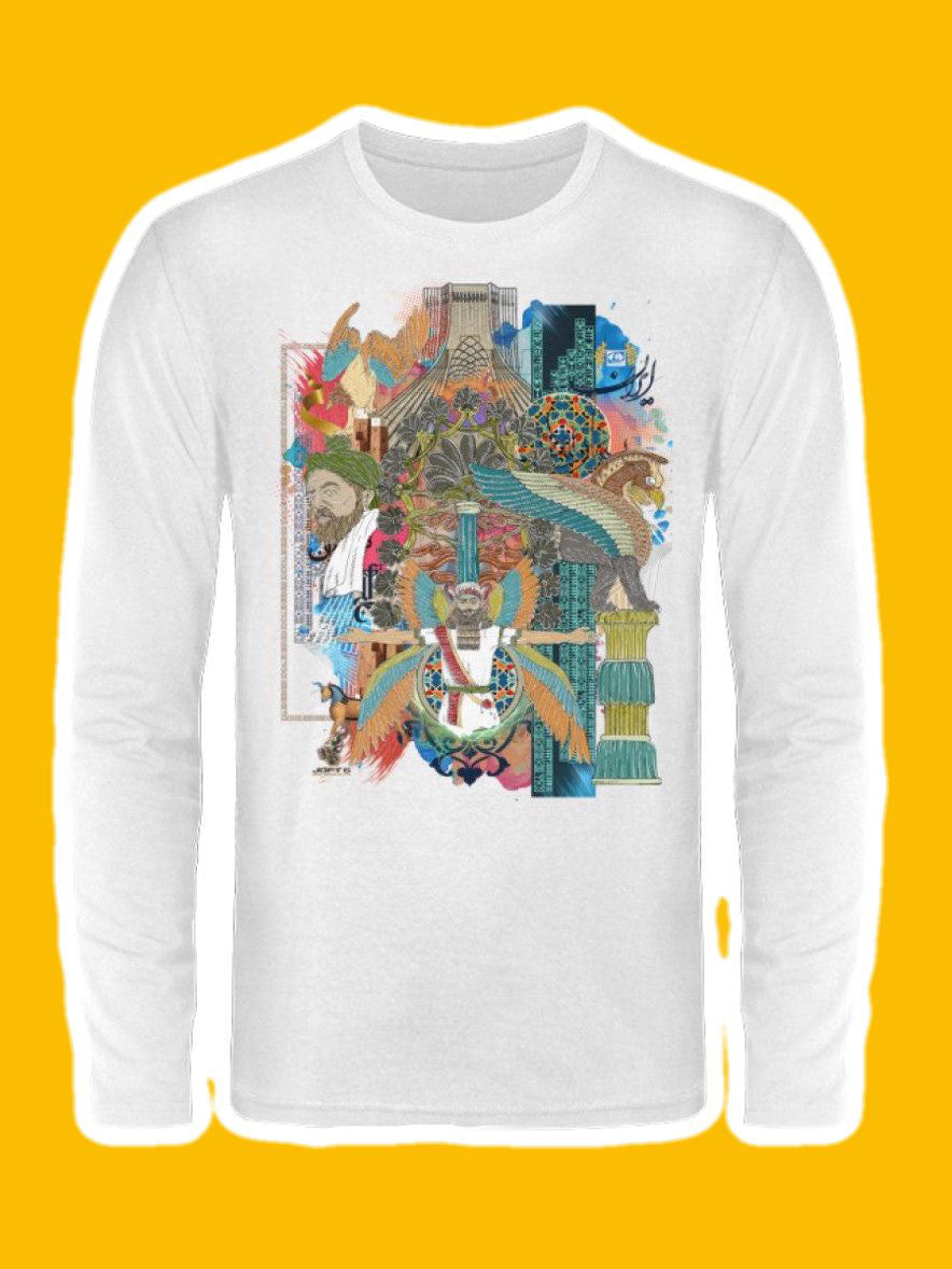 0001-Azadi - Unisex Longsleeve