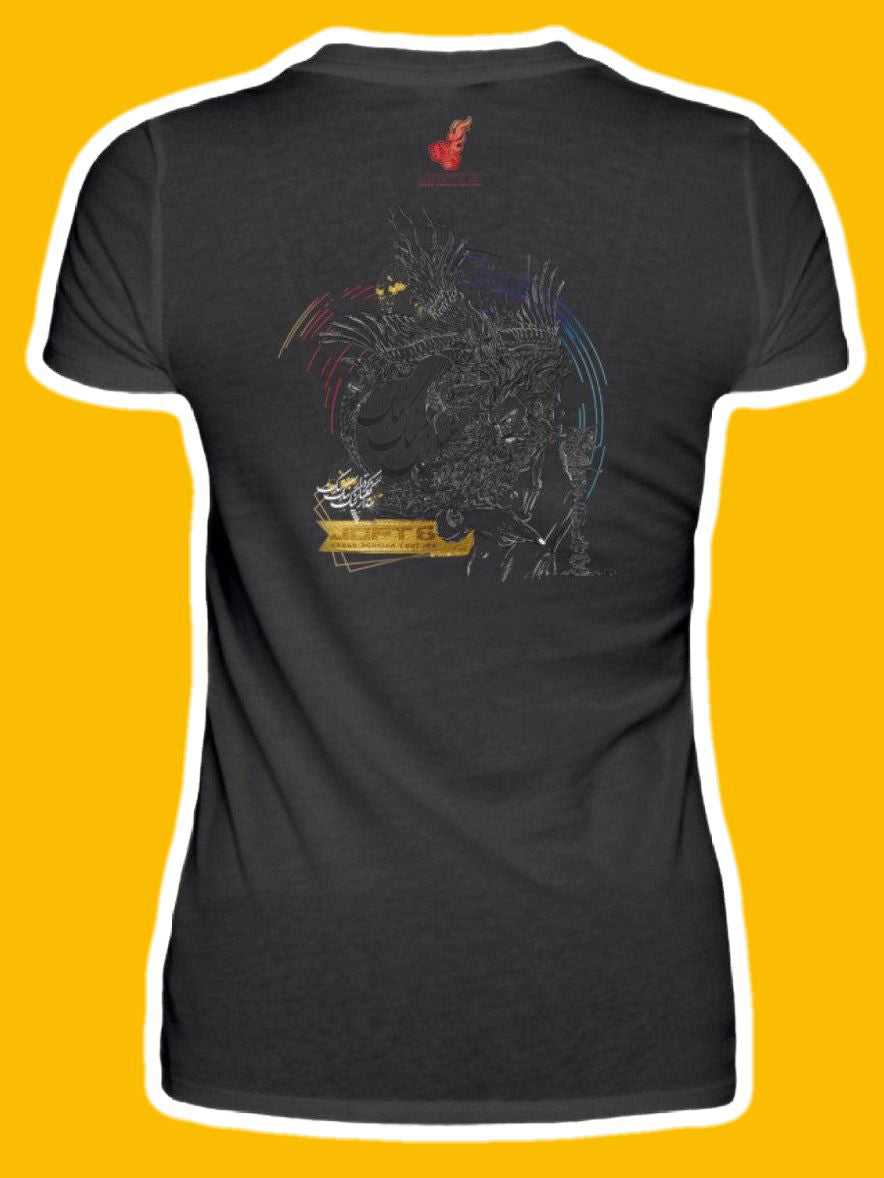 0007-Oghab - V-Neck Women Shirt