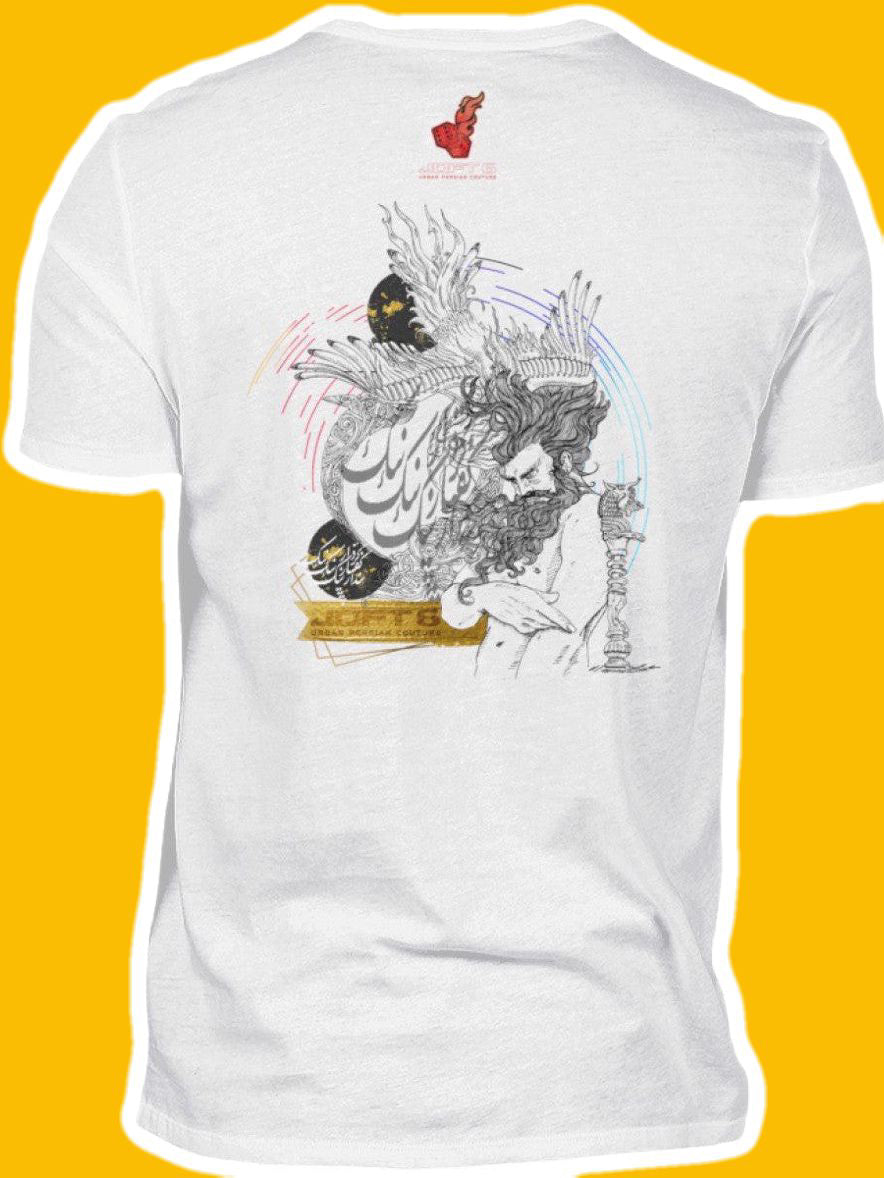 0007-Oghab - Men V-Neck Shirt