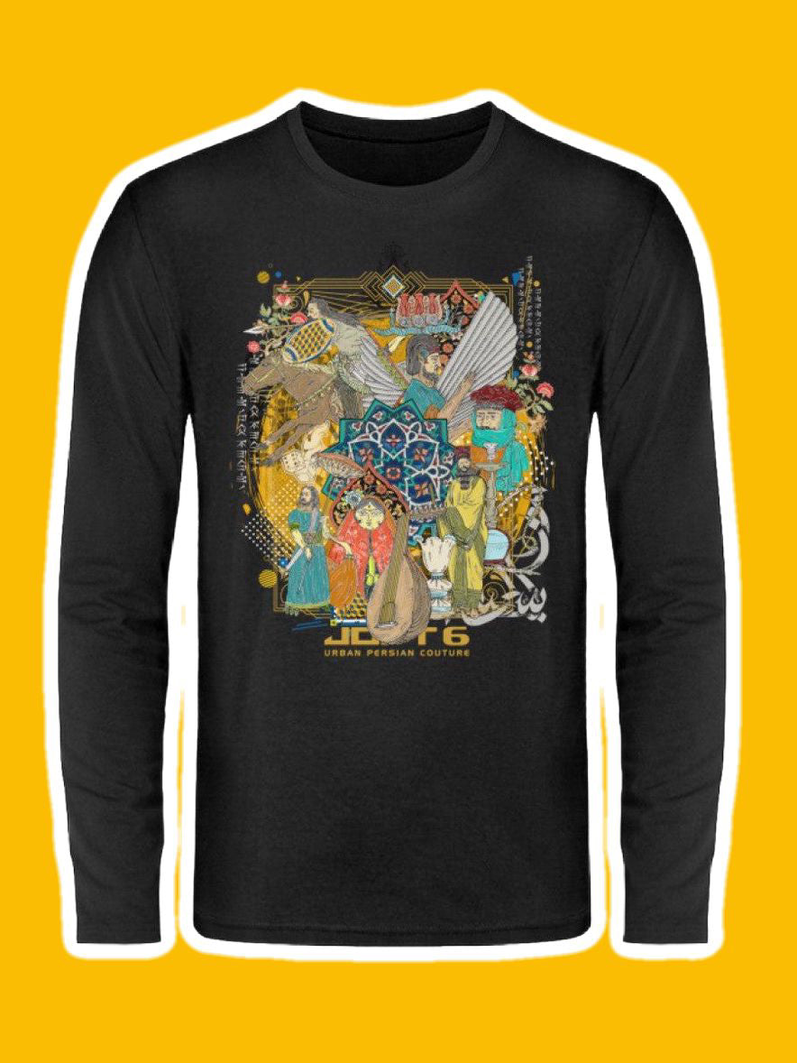 0003-Khorshid - Unisex Langarmshirt