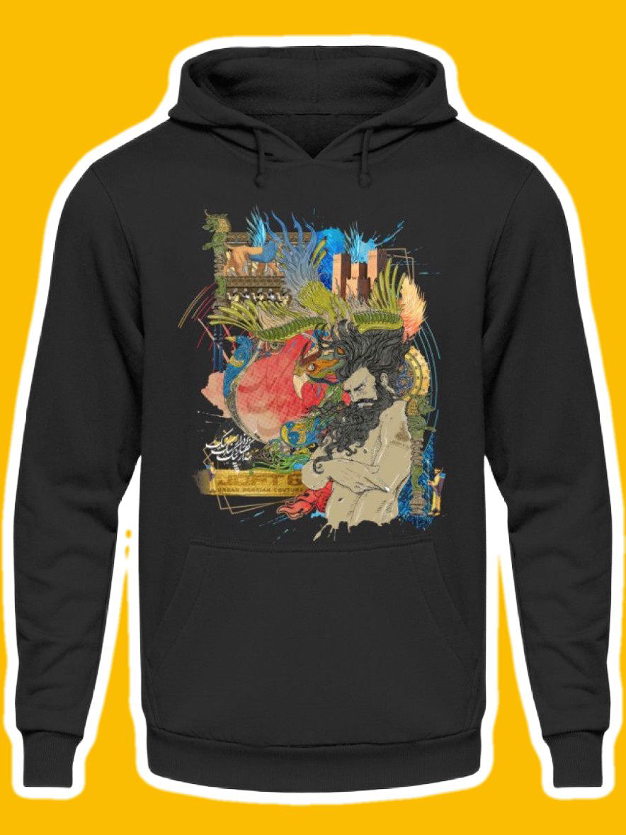 0007-Oghab - Unisex Hoodie