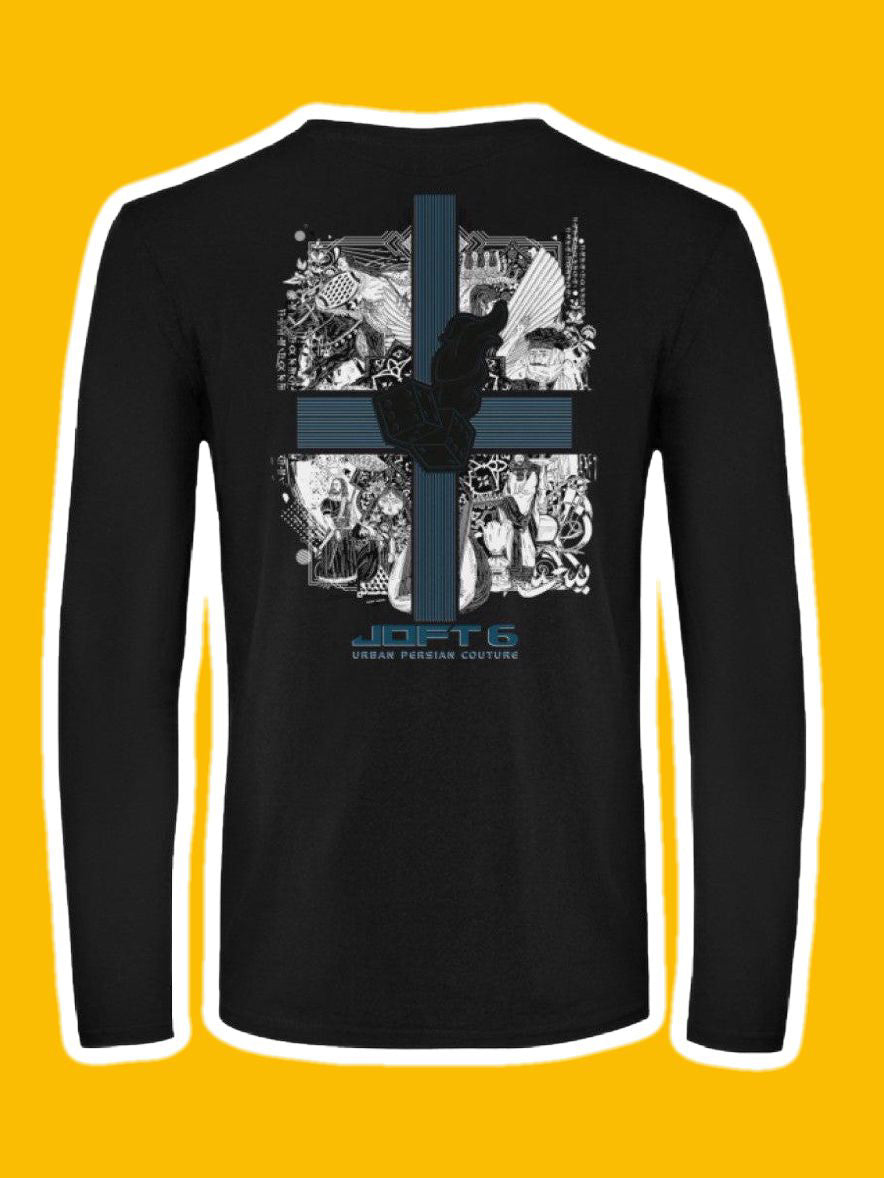 0003-Khorshid - Unisex Langarmshirt