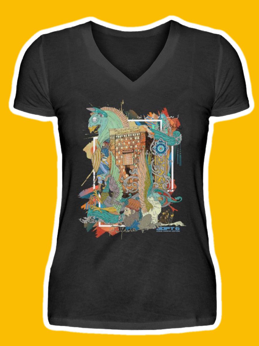 0002-Homa - V-Neck Women Shirt