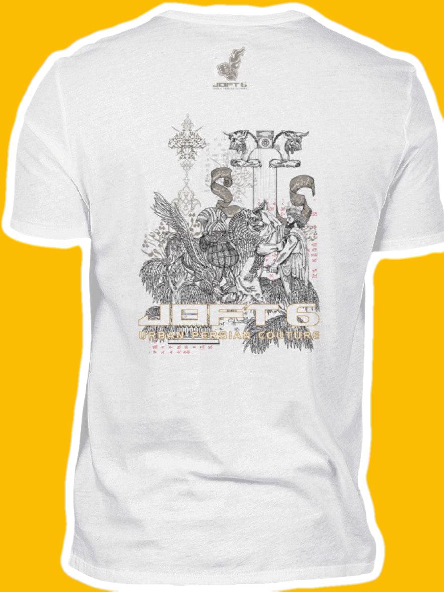 0006-Jamshid - Men V-Neck Shirt