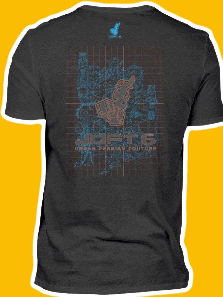 0009-Kaman - Men V-Neck Shirt