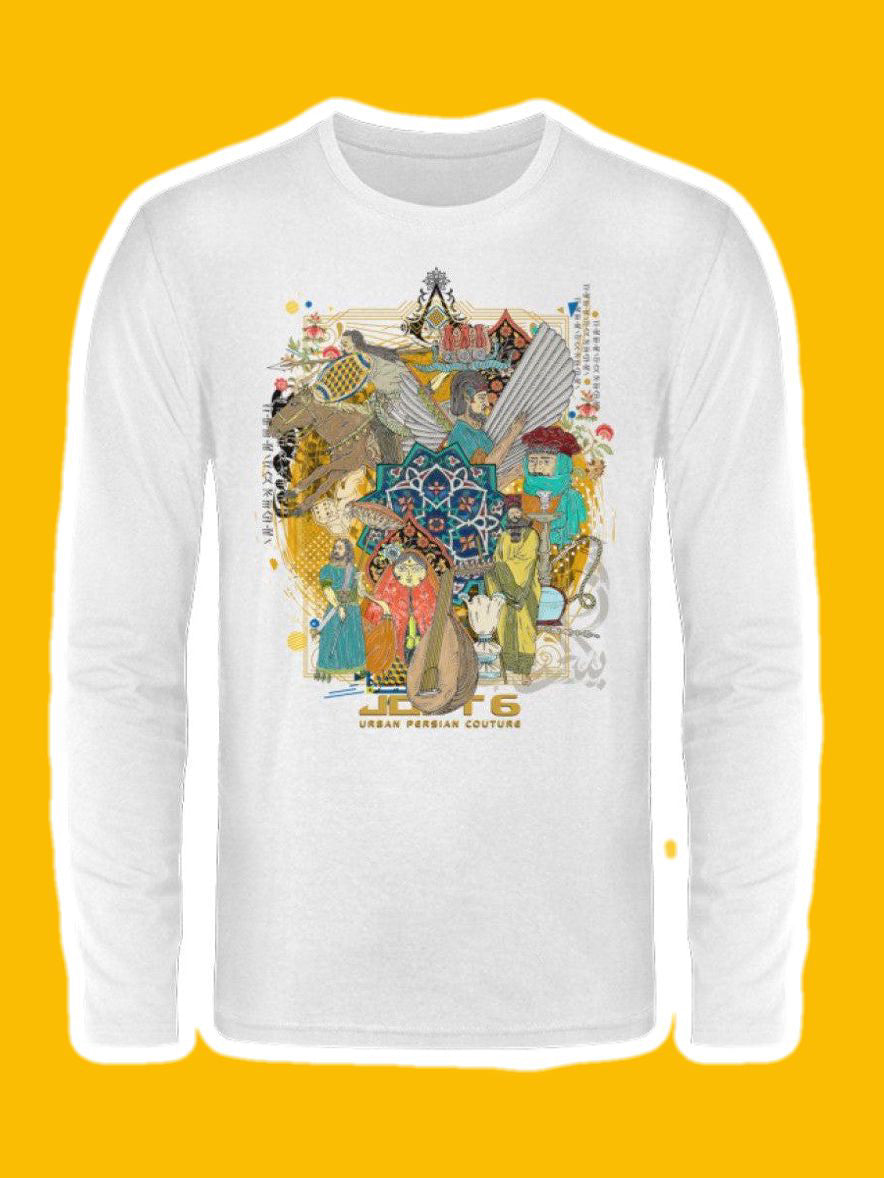 0003-Khorshid - Unisex Langarmshirt