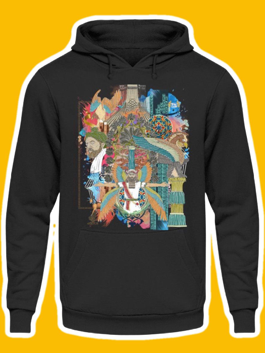 0001-Azadi - Unisex Hoodie