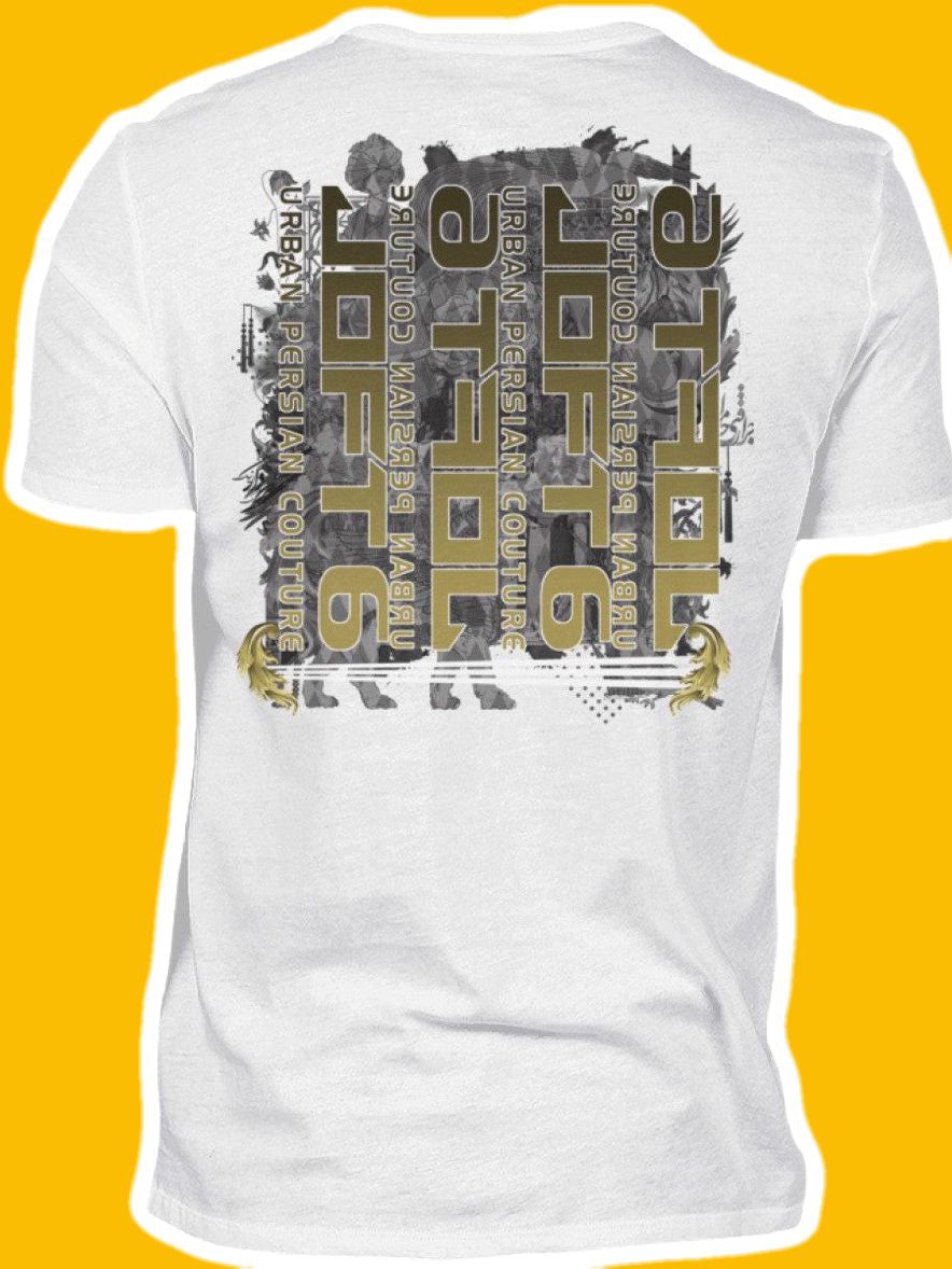 0010-Gol  - Men V-Neck Shirt