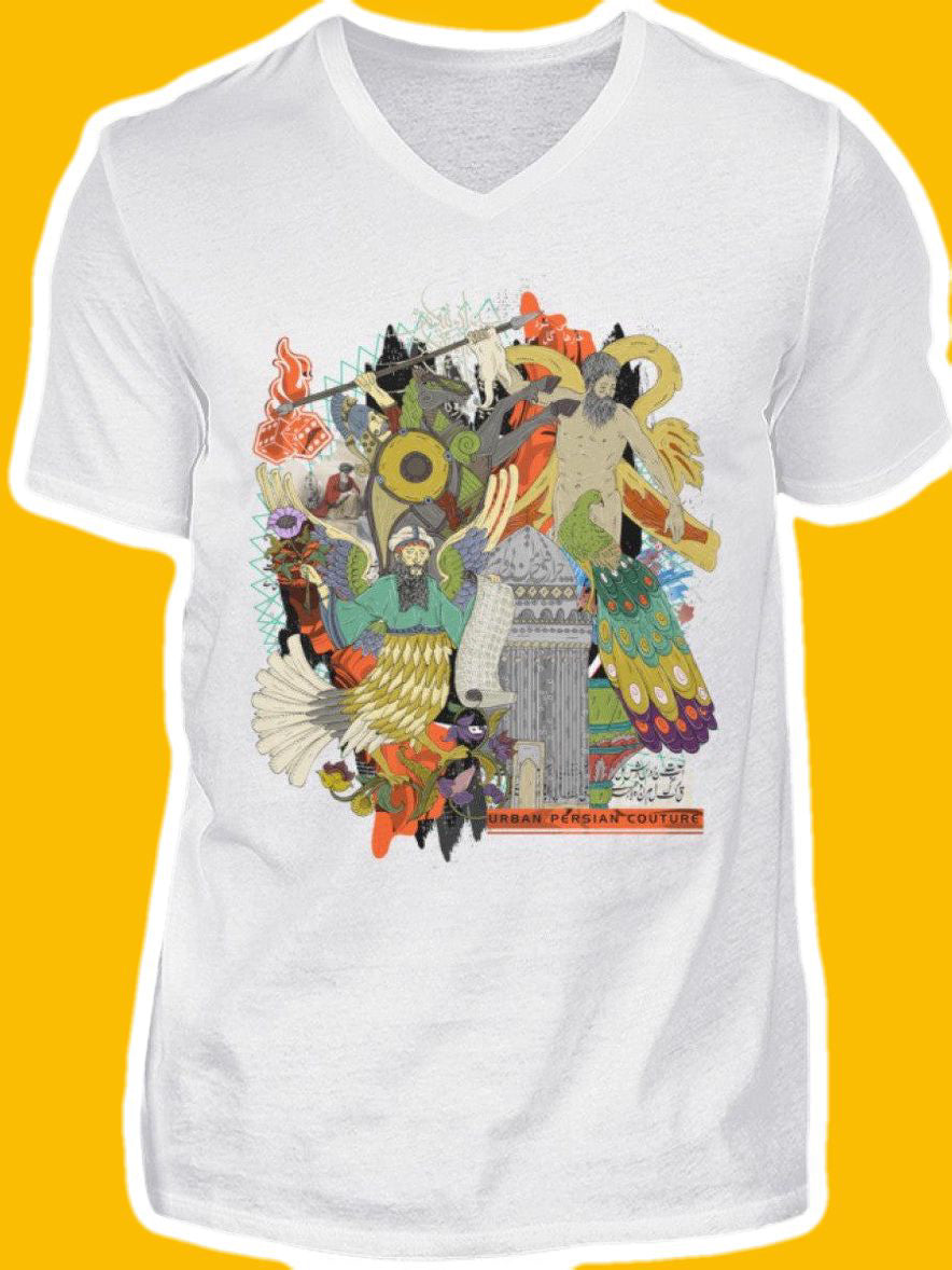 0013-Tavus  - Men V-Neck Shirt