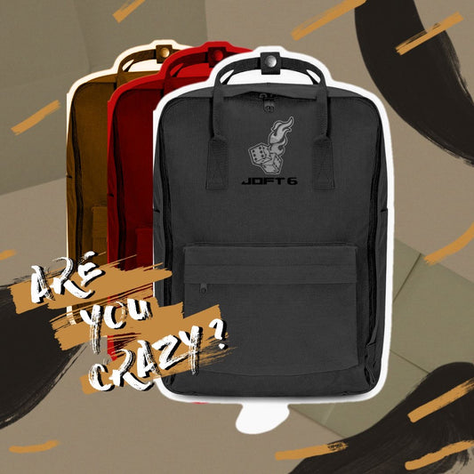 0016-J6  - Twin Handle Backpack with Stick